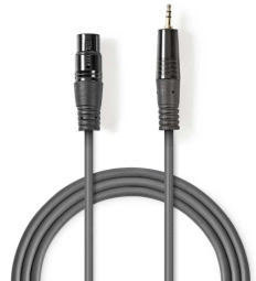 Kabelis Nedis XLR F - 3