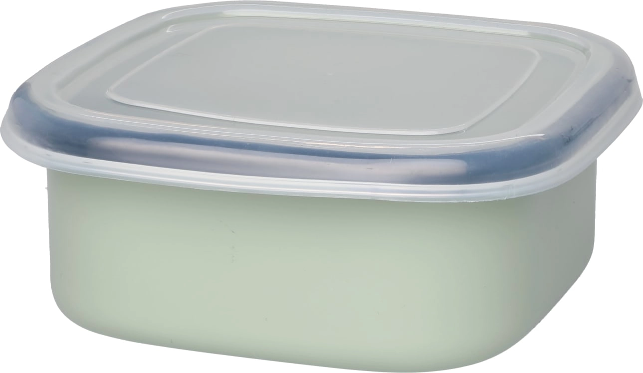 The container stores food. g.green