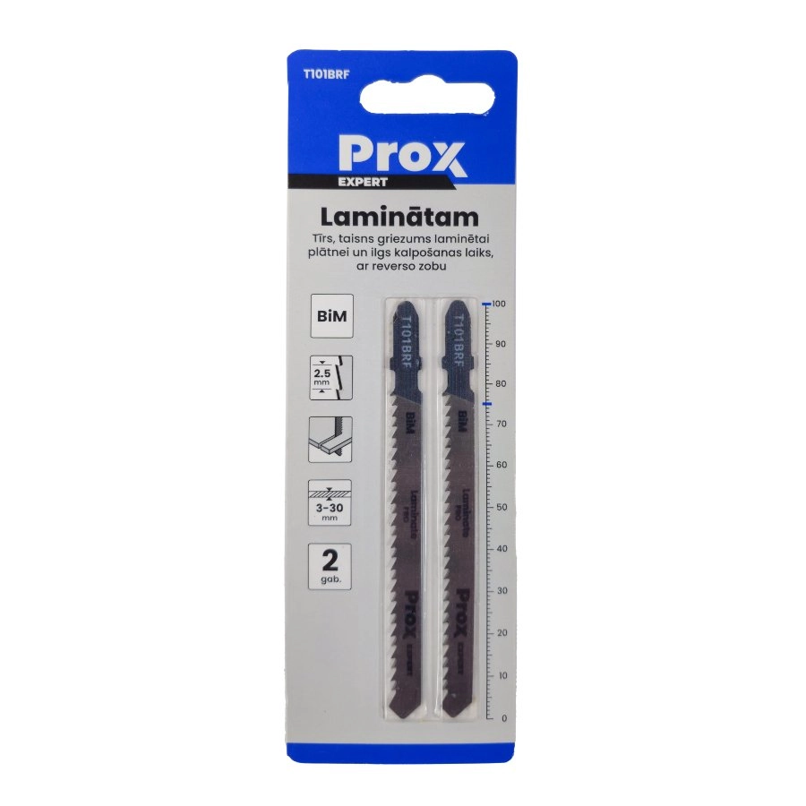 Figūrzāģa asmeņi Prox Expert laminātam T101BRF