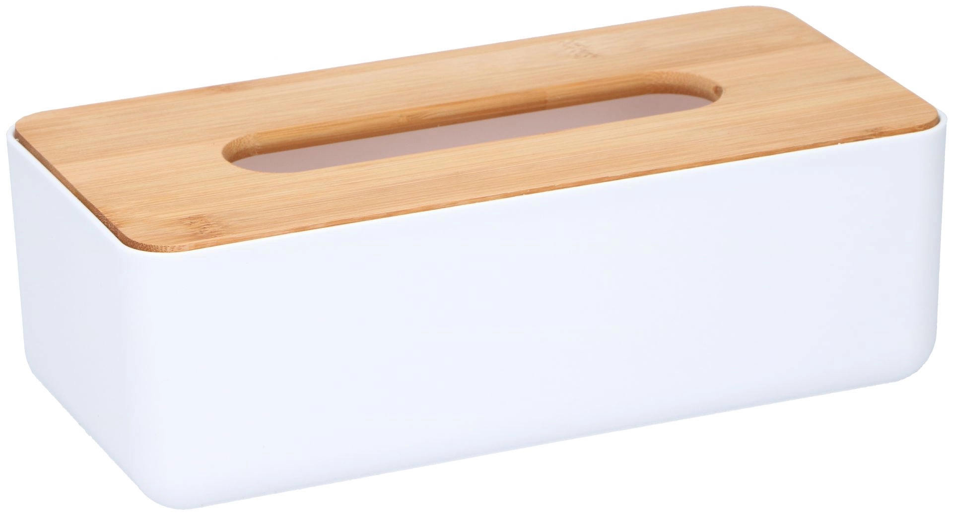 Uzglabāšanas kaste salvetēm  bambusa/plastmasa 2182629 8711252182629