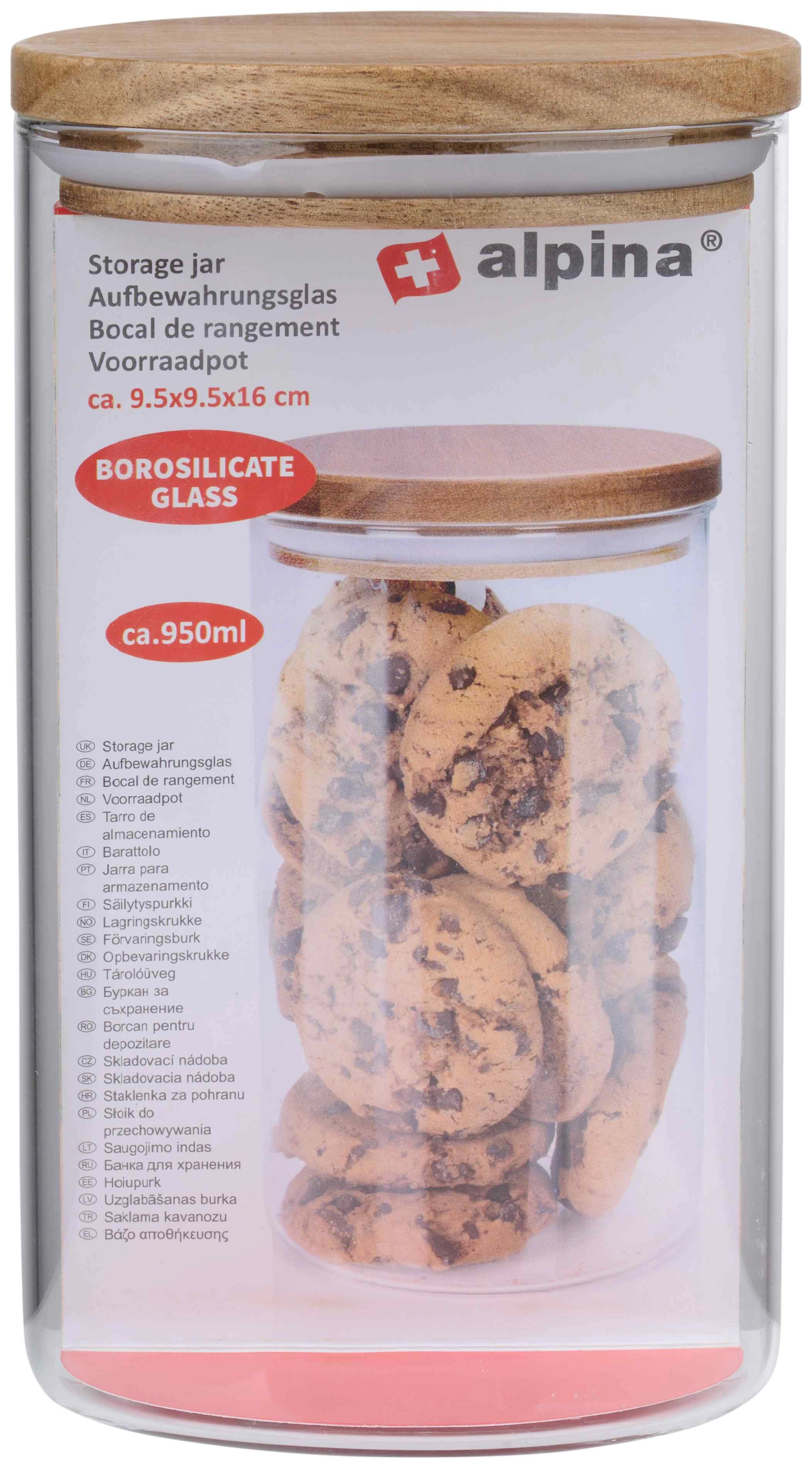 Uzglabāšanas trauks 950ml  Alpina 2240381 8711252240381