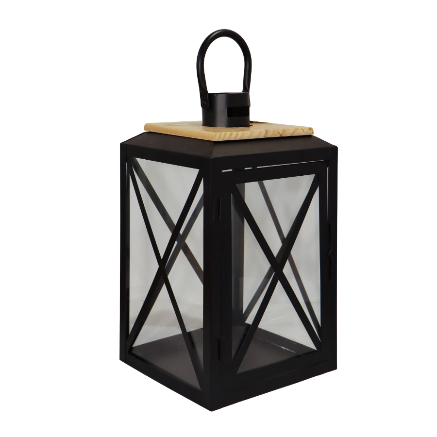 Laterna Monto 20x20x35cm  melna 9130520 4750959130520
