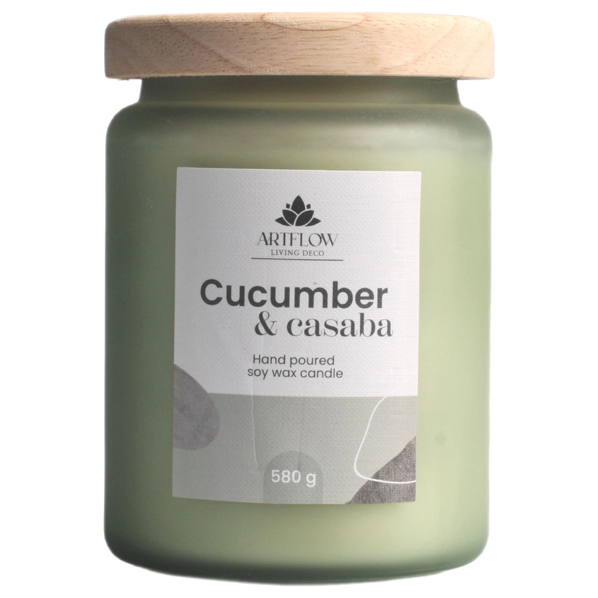 Aromātiskā svece CUCUMBER CASABA 580gr +/-