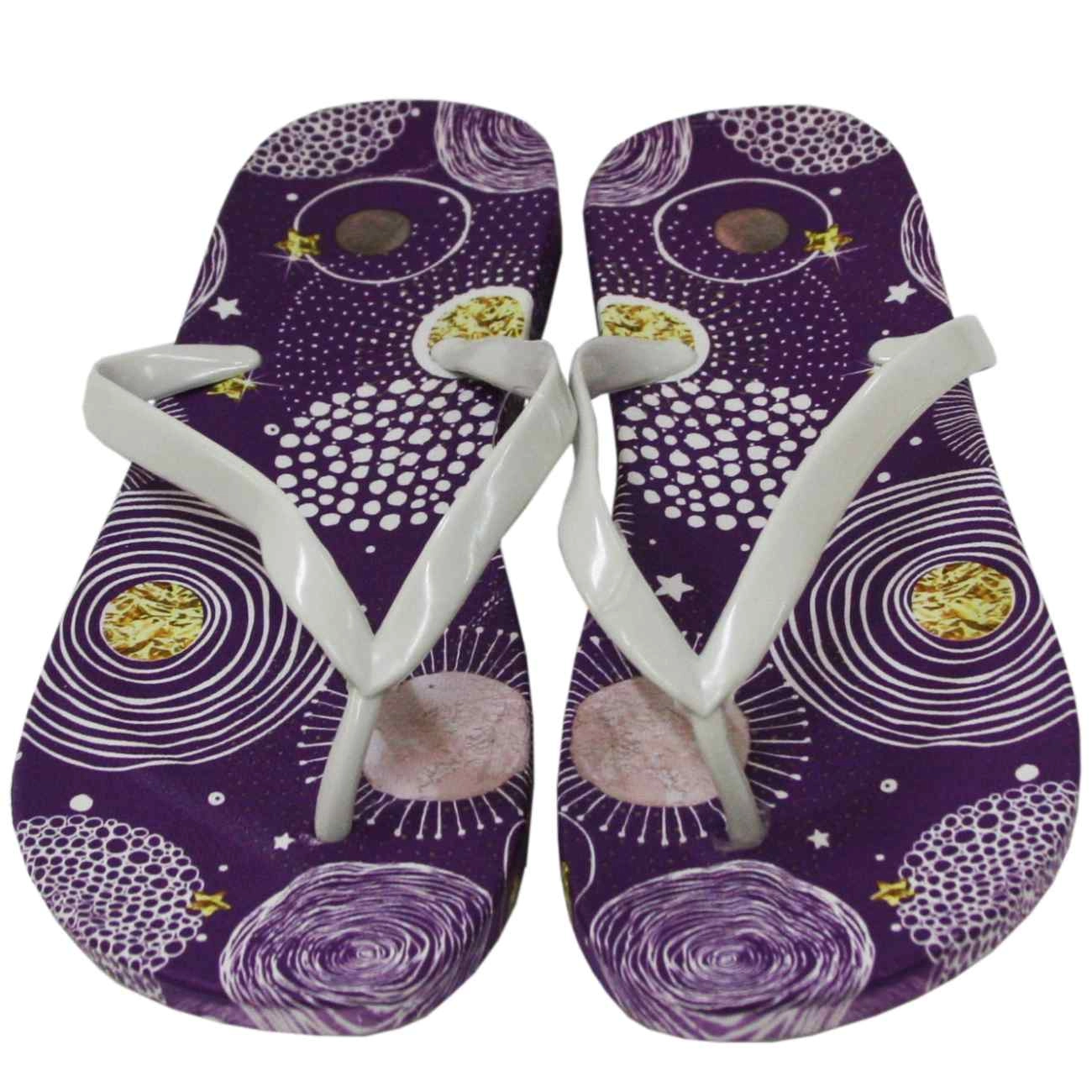 Beach shoes women`s size 36 purple