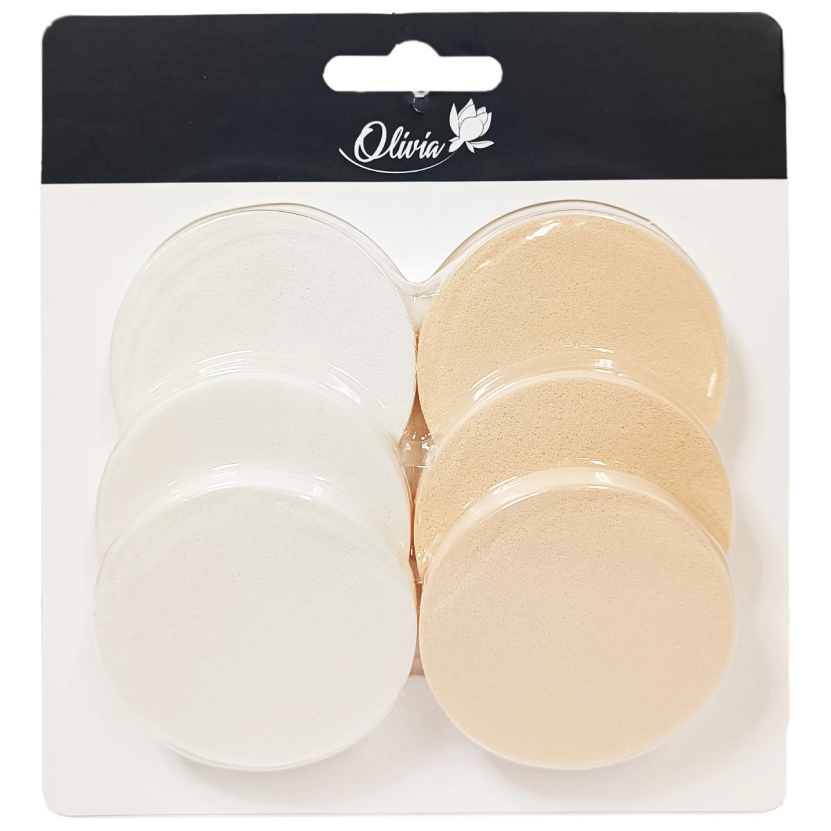 Kosmētikas sūkļi D5.5cm 6gb 9095249