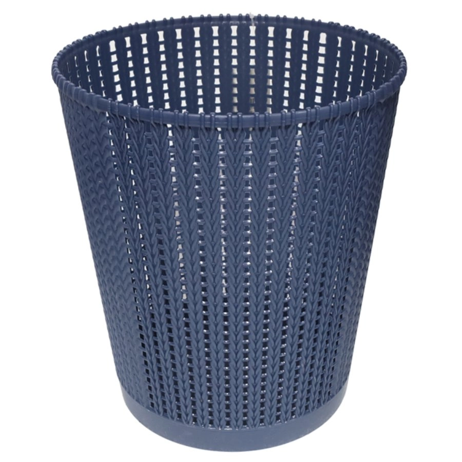 Papīrgrozs plastmasas 10L Ruuby  t.zils
