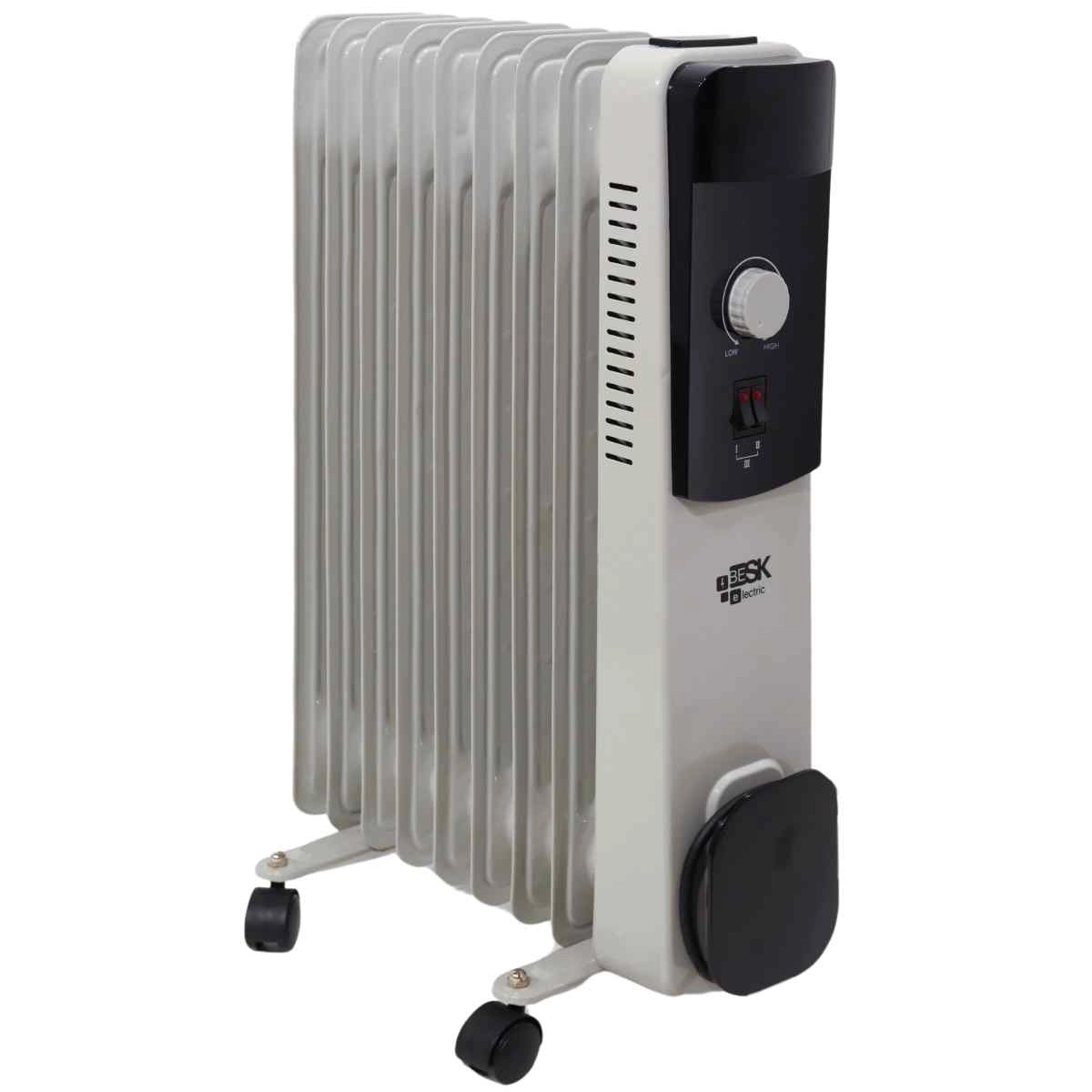 Eļļas radiators 9 sekcijas 2000W (