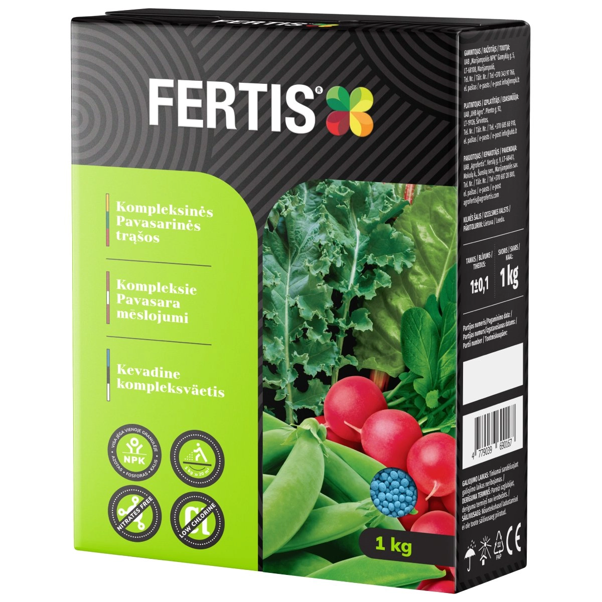 Mēslojums pavasaris 1kg 9690167 4779039690167