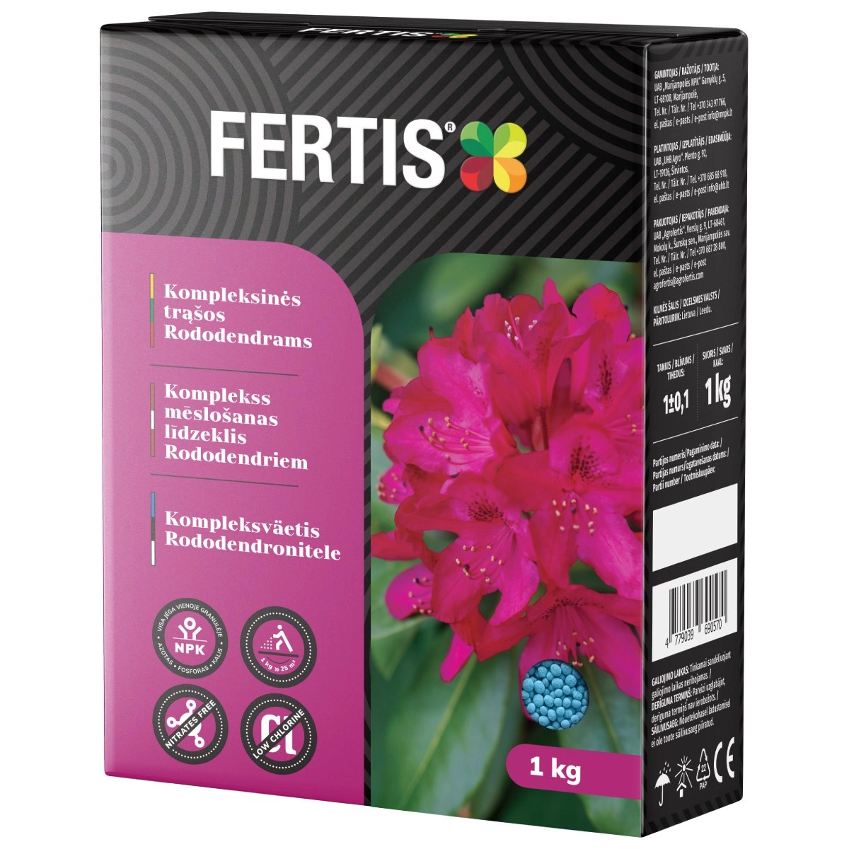 Mēslojums rododendriem 1kg ( 9690570 4779039690570