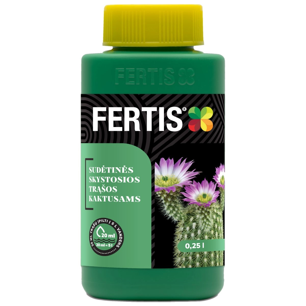 Mēslojums kaktusiem 0.25L 9690662 4779039690662