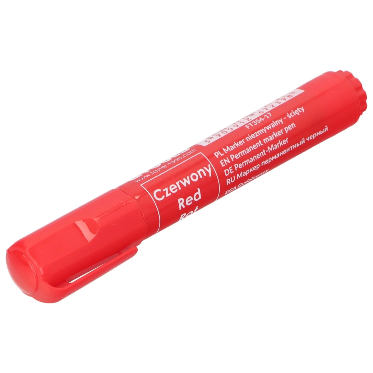 Marķieris Faster permanents sarkans šķelts 2672398