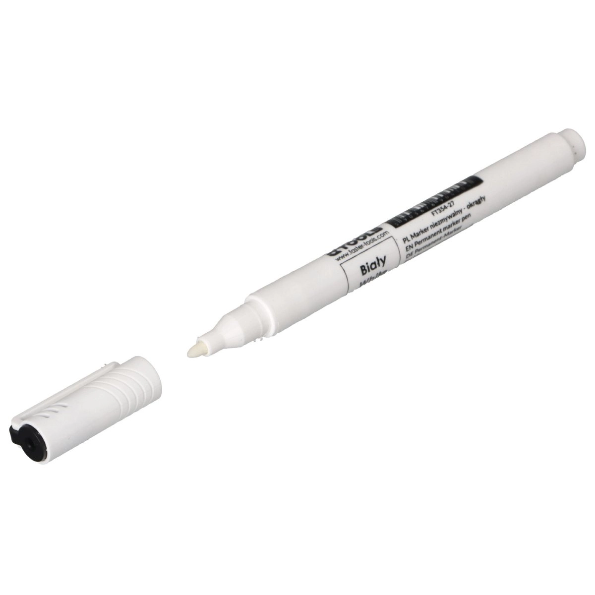 Marķieris Faster permanents balts 8904104 5903678904104