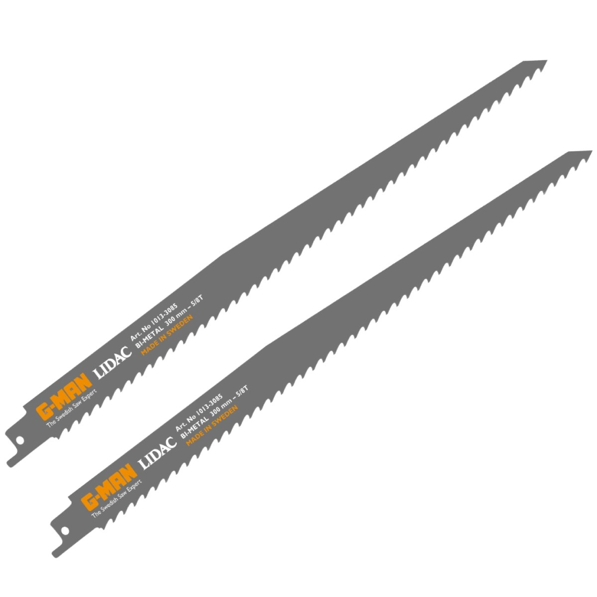 Zobenzāģa asmeņis kokam BiM 300x19x1.3mm-5/8T