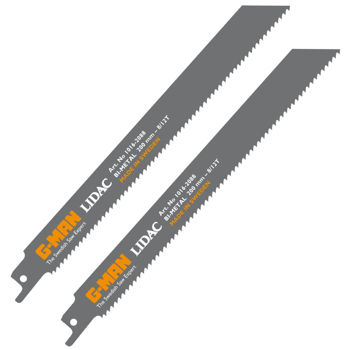 Zobenzāģa asmeņis koks/met BiM 200x19x1.3mm-8/12T