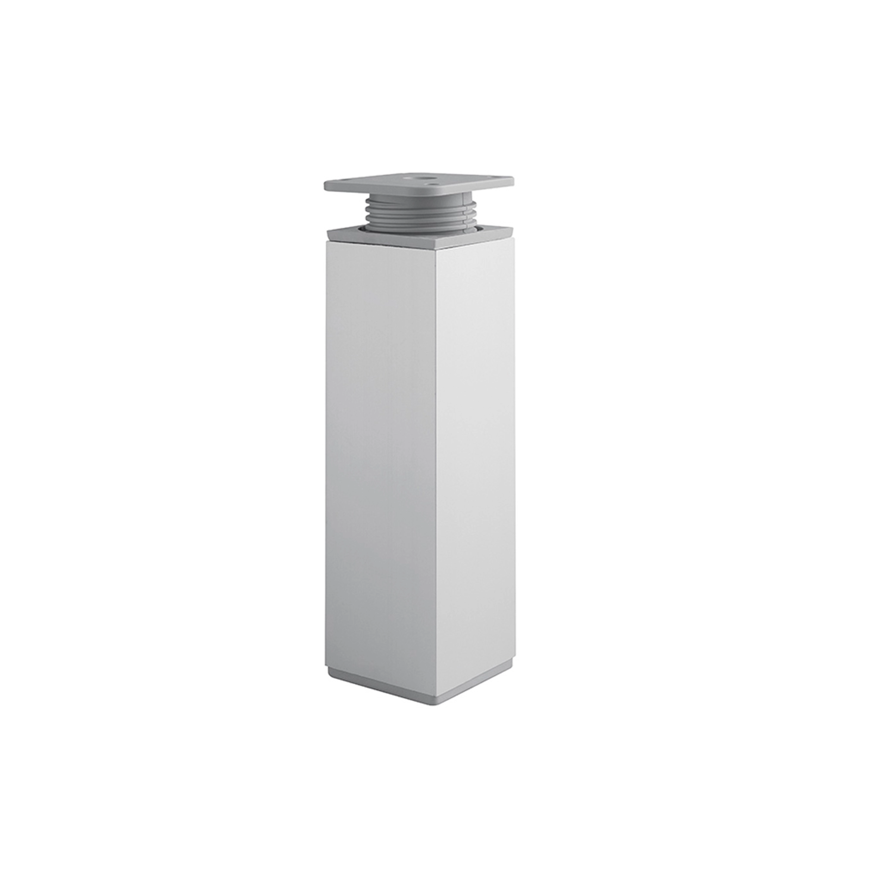 Furniture leg cant. adjustable 80mm aluminum