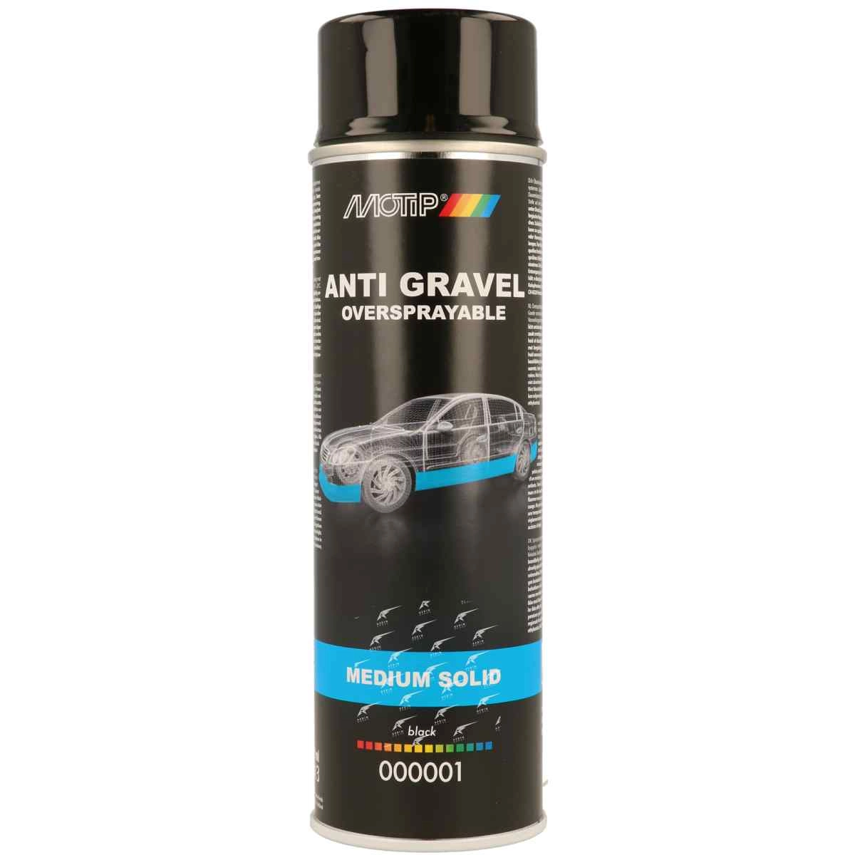 Izsmidzināms aerosols 500ml  melns 7000012 8711347000012
