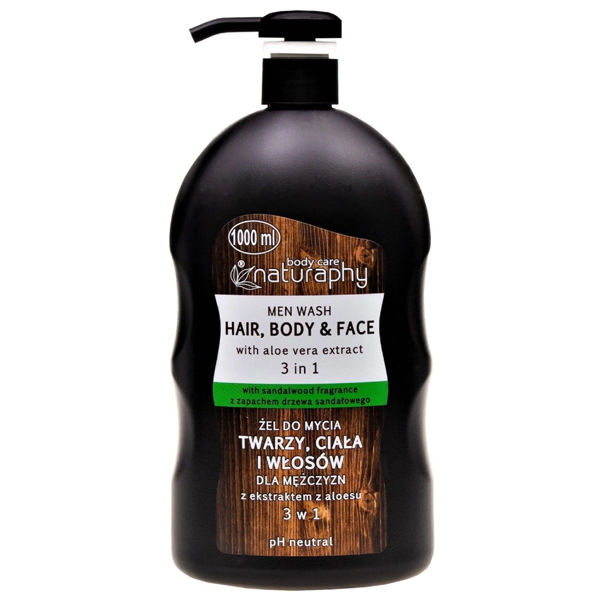 Shampoo shower gel 1000ml with aloe