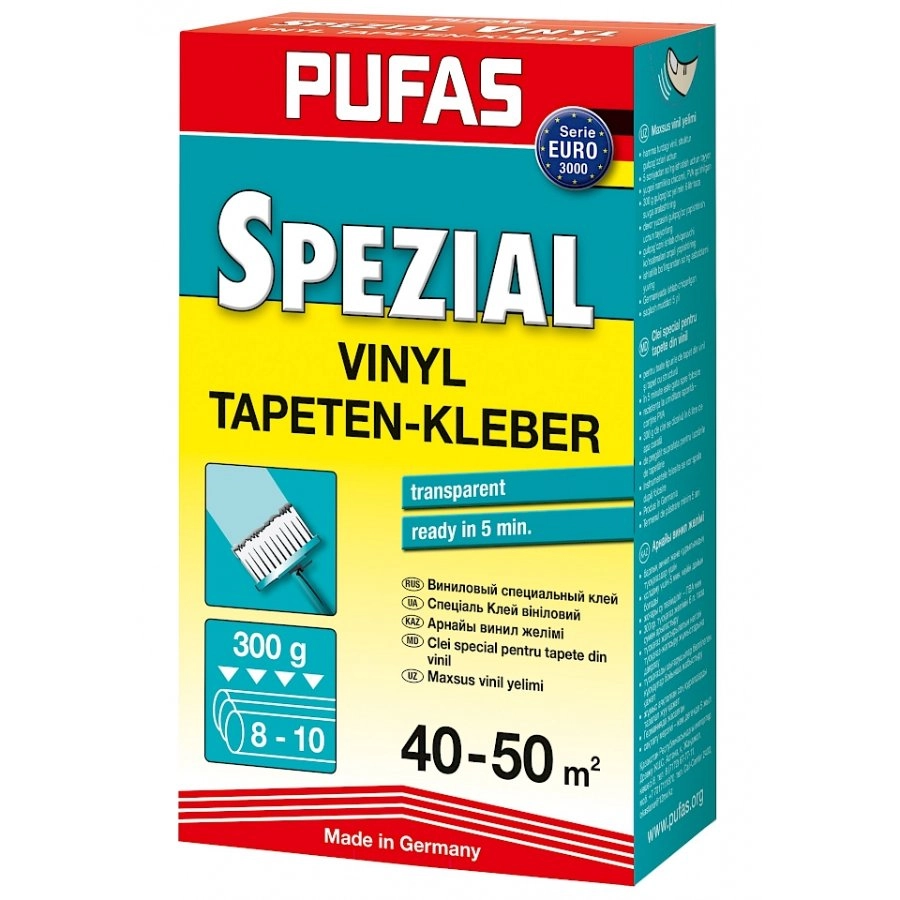 Tapešu līme Pufas 300g Vinyl 4221921