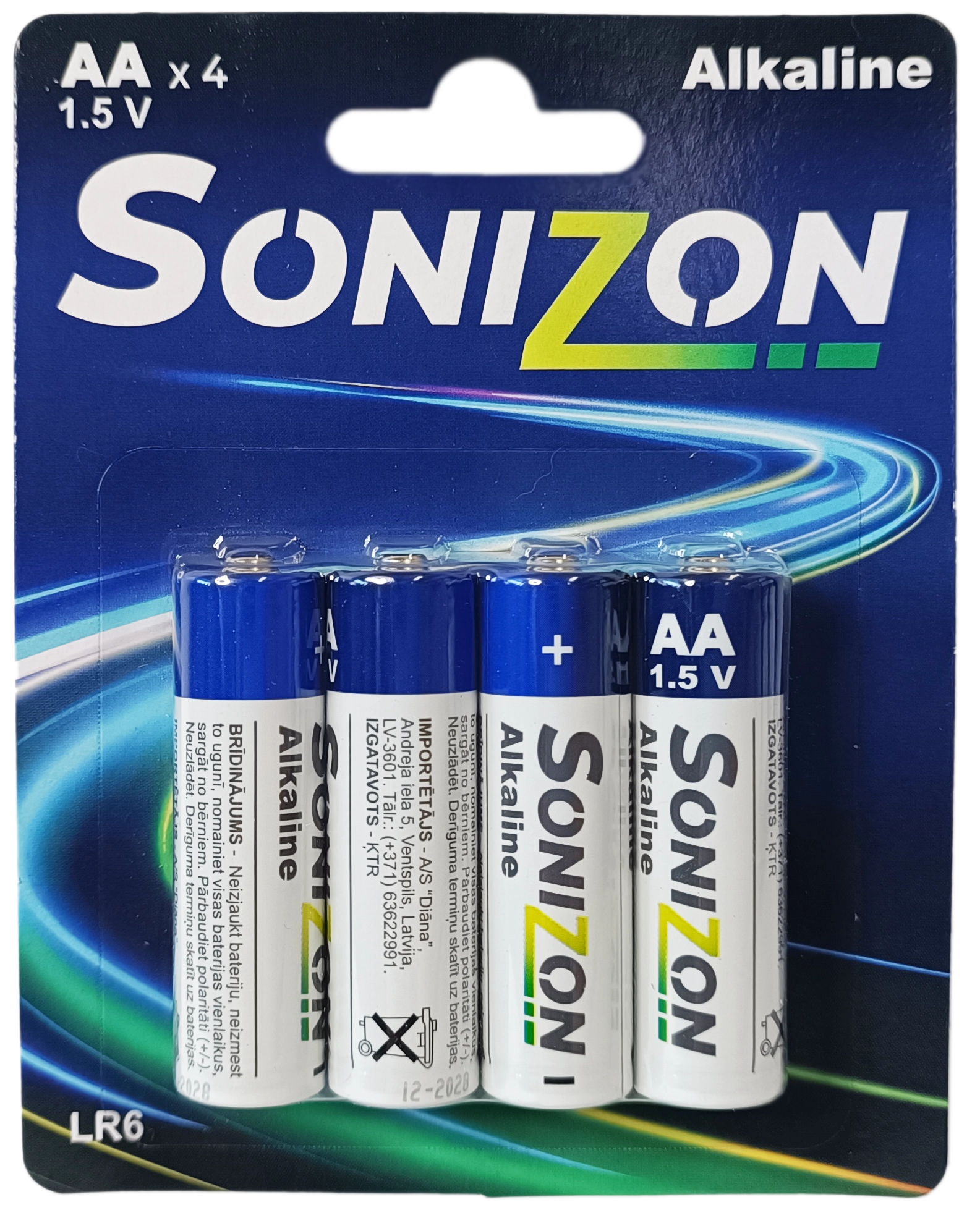 Sonizon battery AA 4gb 9114872 4750959114872