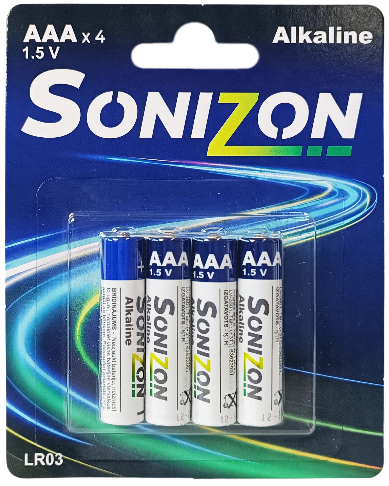 Sonizon battery AAA 4gb 9114889 4750959114889