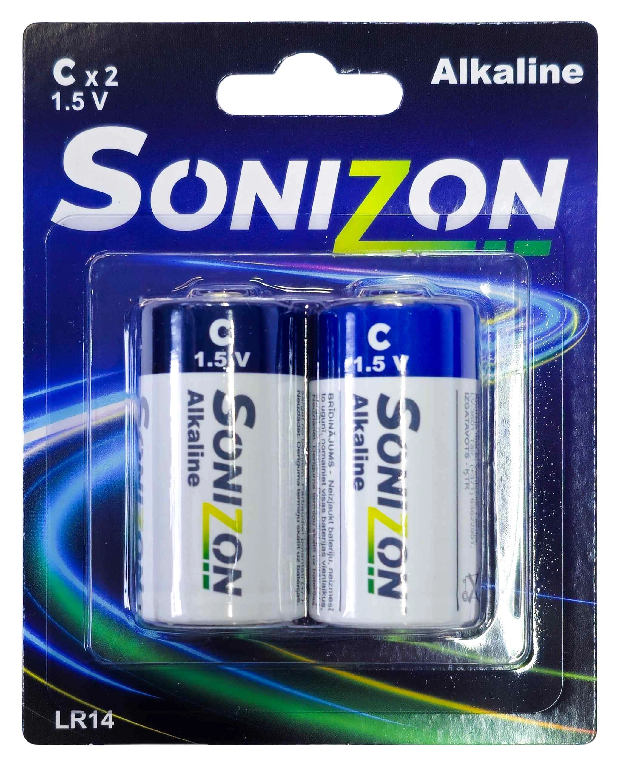 Alkaline 1.5V C (LR14) 2pcs