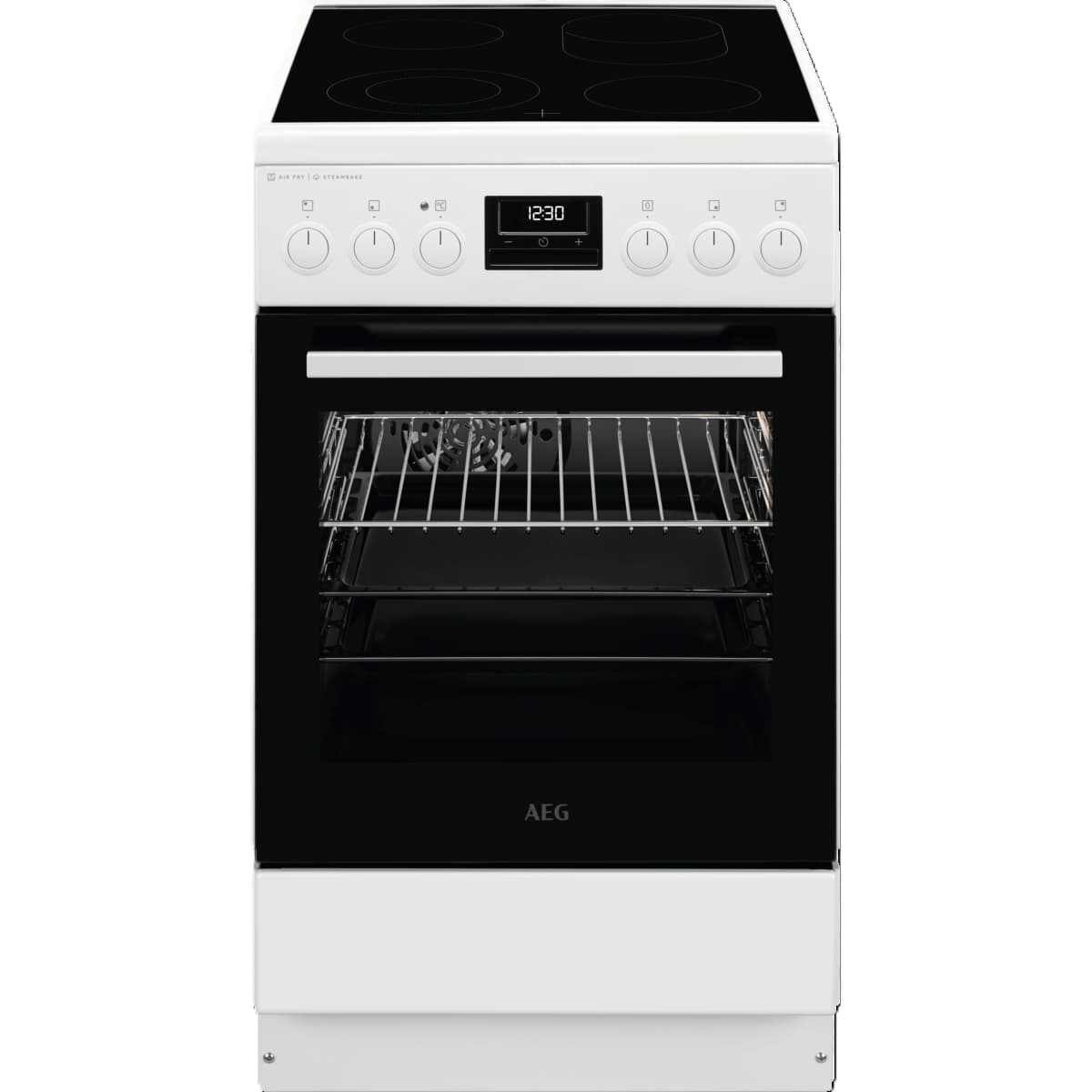 AEG 6000 SteamBake 58 L white
