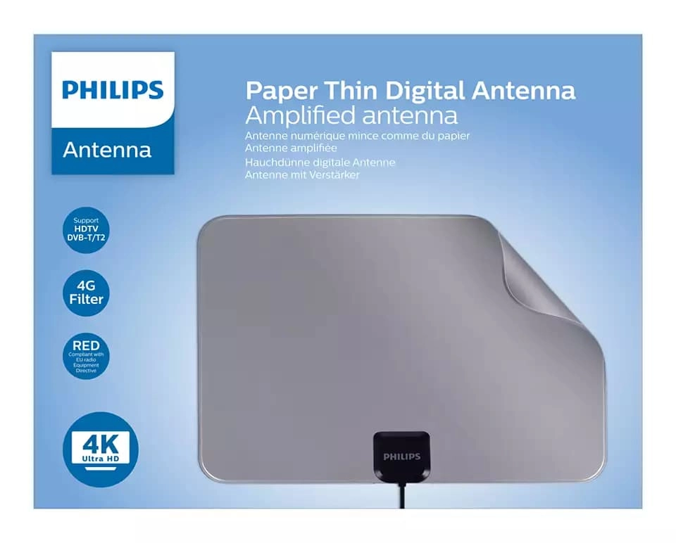 Antena wewnętrzna 2m 3G/4G filter RED