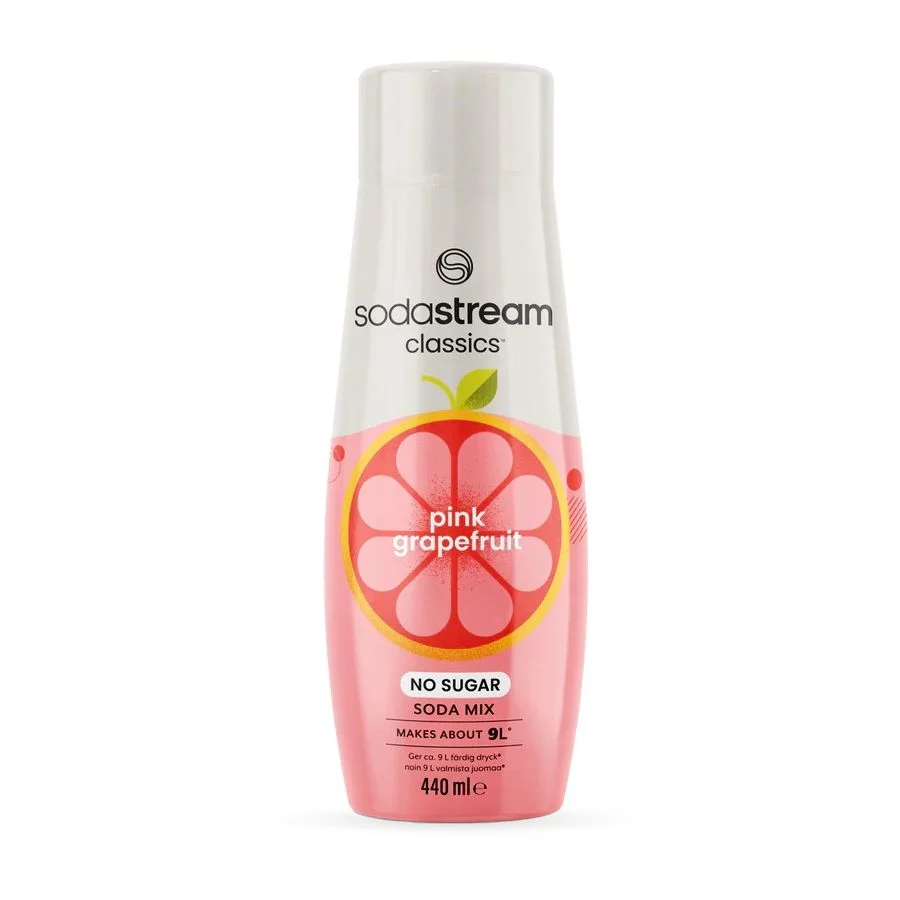 SodaStream Pink Grapefruit ohne Zucker Sirup