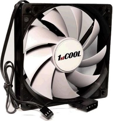 Wentylator 1stCOOL Silent F-12 F12-BLACK-WHITE 8594192890331