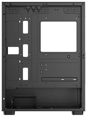 1stCOOL korpuss G6 Noble, vidējais tornis, ATX, AU, 3x 120 mm ventilators, melns
