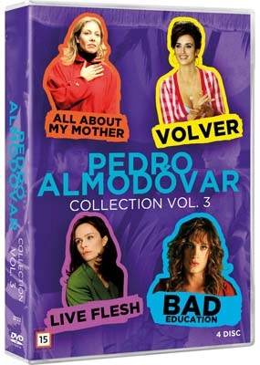 ALMODOVAR BOKS 3 - 4 DVD
