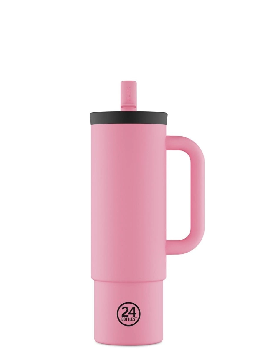 24Bottles - Straw Cup - Flamingo