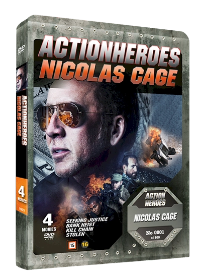 Nicolas Cage - Action Heroes Steelbook