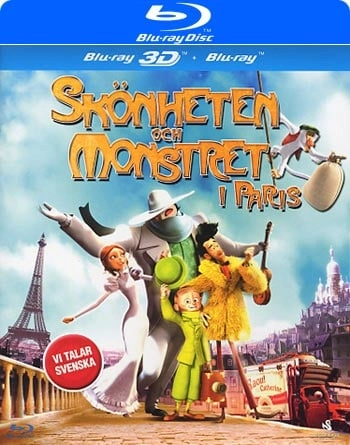 A MONSTER IN PARIS BLU RAY