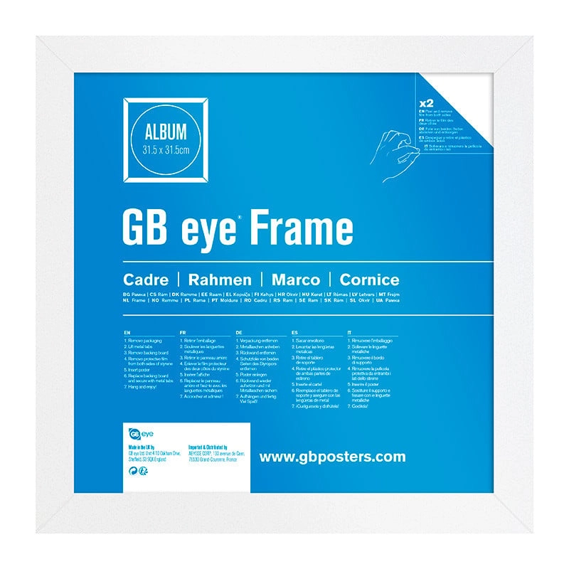 Album  Vinyl Frame - White FMALT1WH