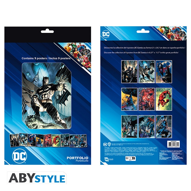 DC Comics - 9 Poster Portfolio