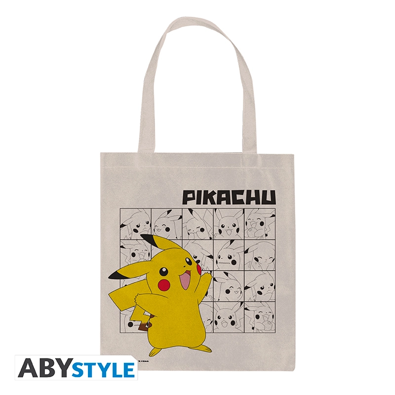 Tote Bag Pikachu - Neutral Beige
