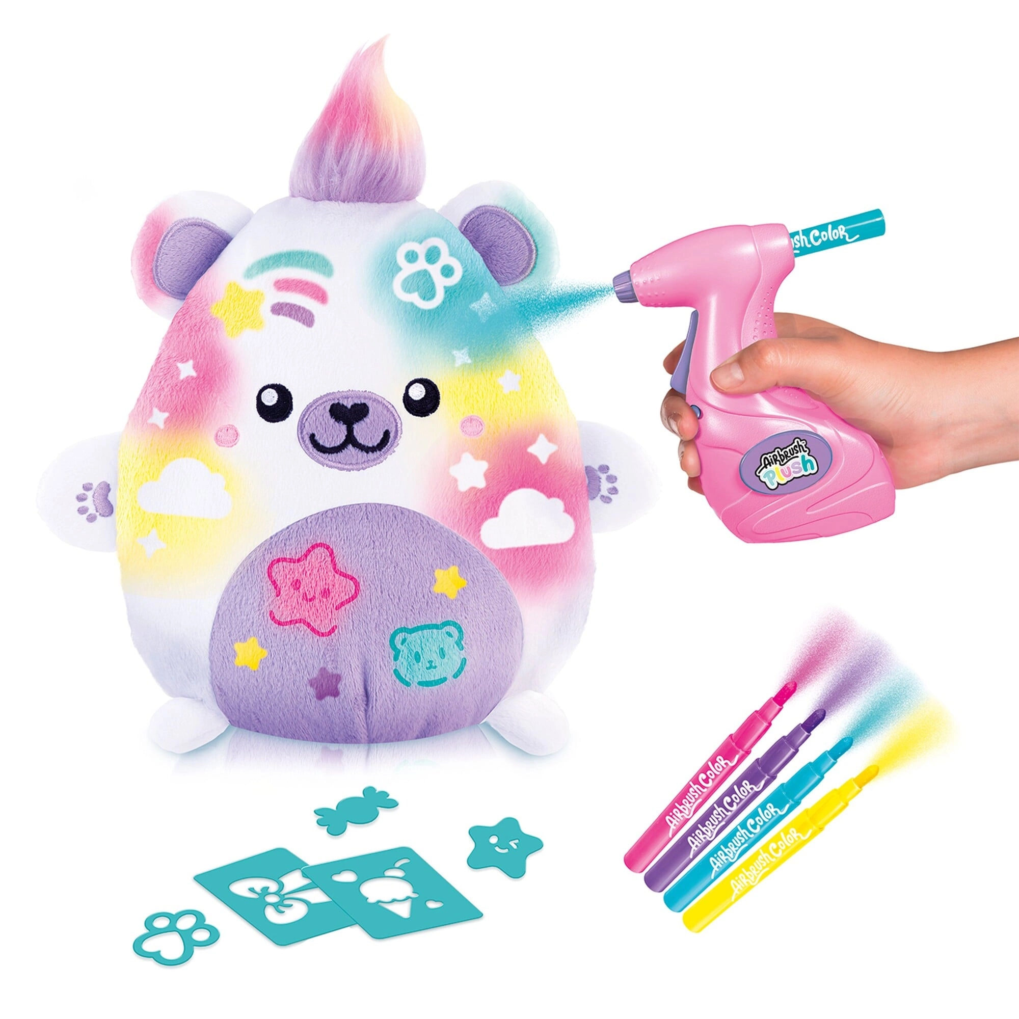 Airbrush Plush - Kawaii Bear (261067)