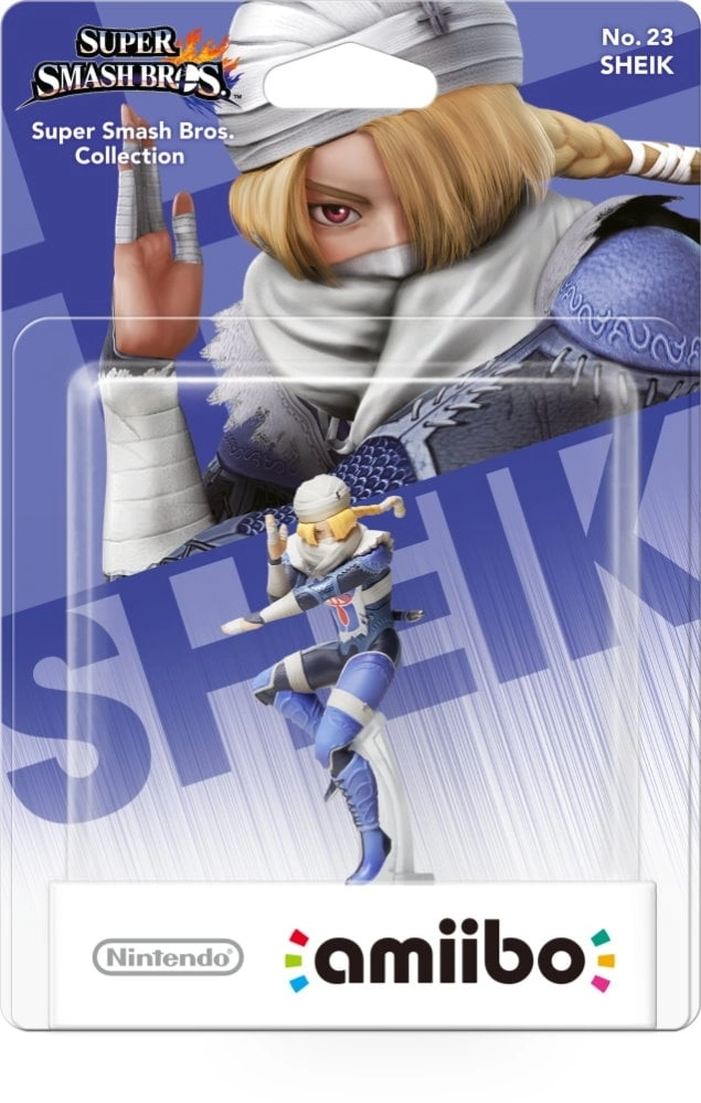 NINTENDO AMIIBO SUPER SMASH BROS. SHEIK