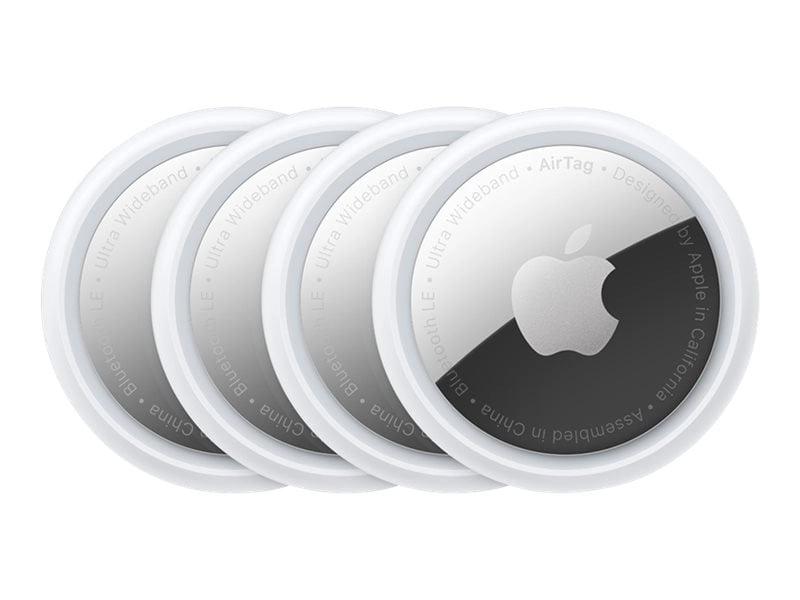Apple AirTag Item Finder Silver  White