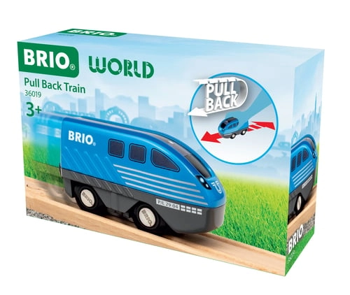 BRIO World Pull Back Train 1274085