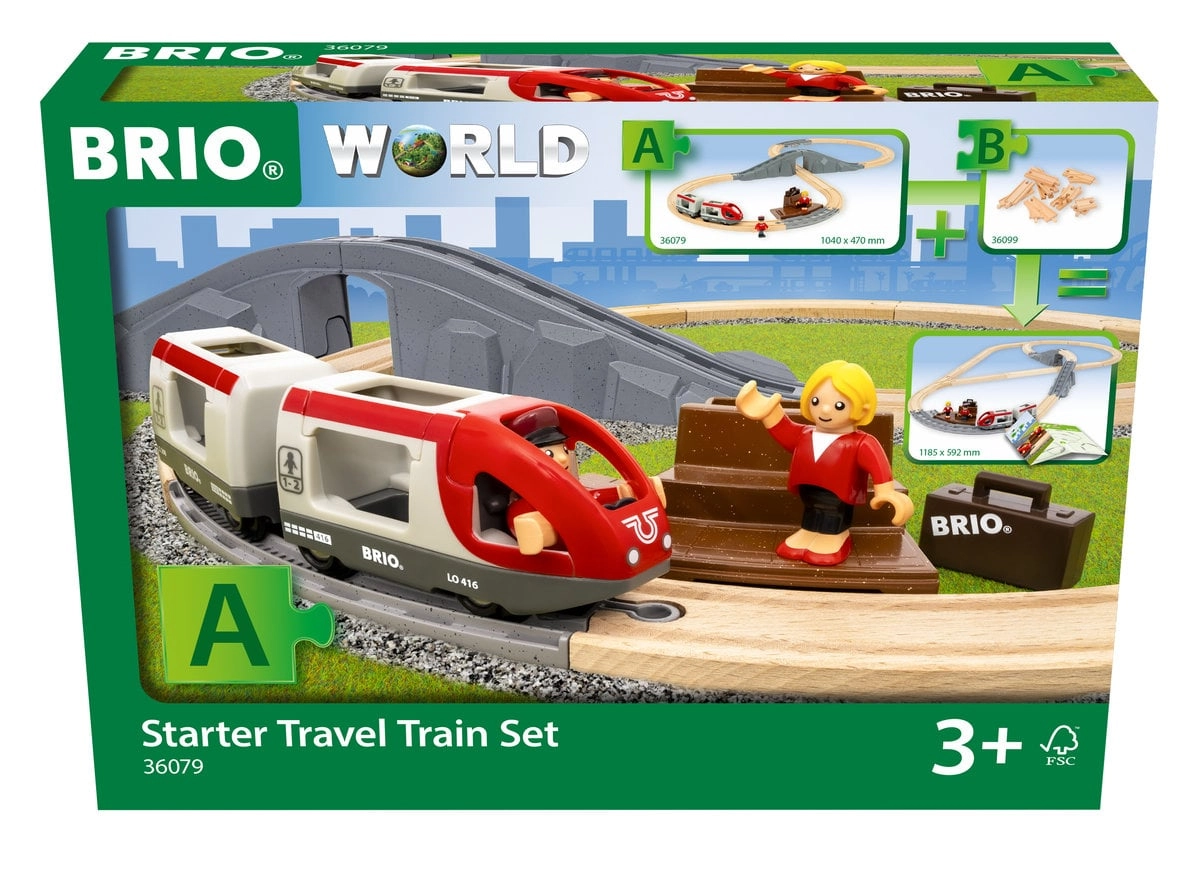 BRIO Starter Travel Train Set 36079
