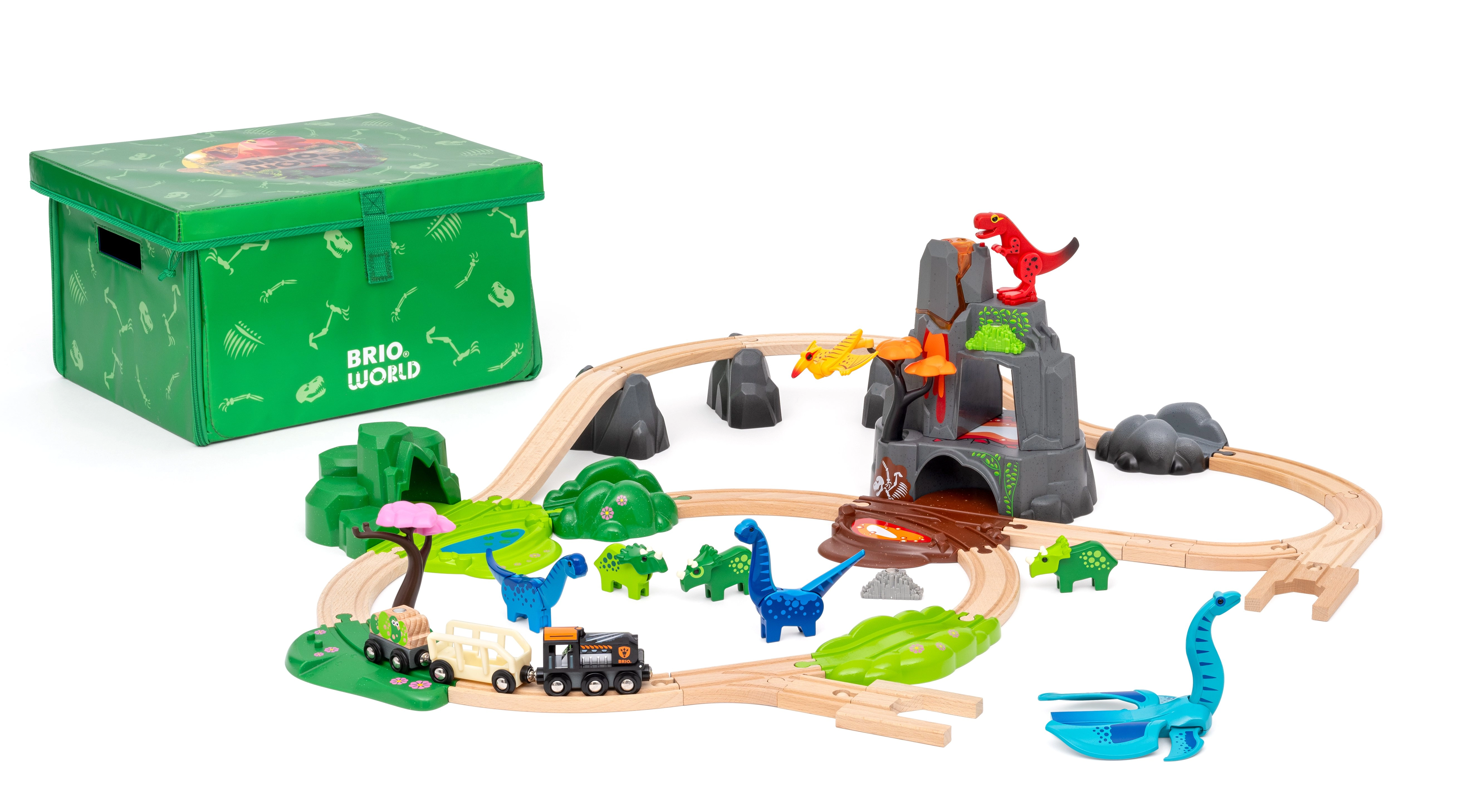 BRIO Dinosaur Deluxe-set 1256655 36104 63610400