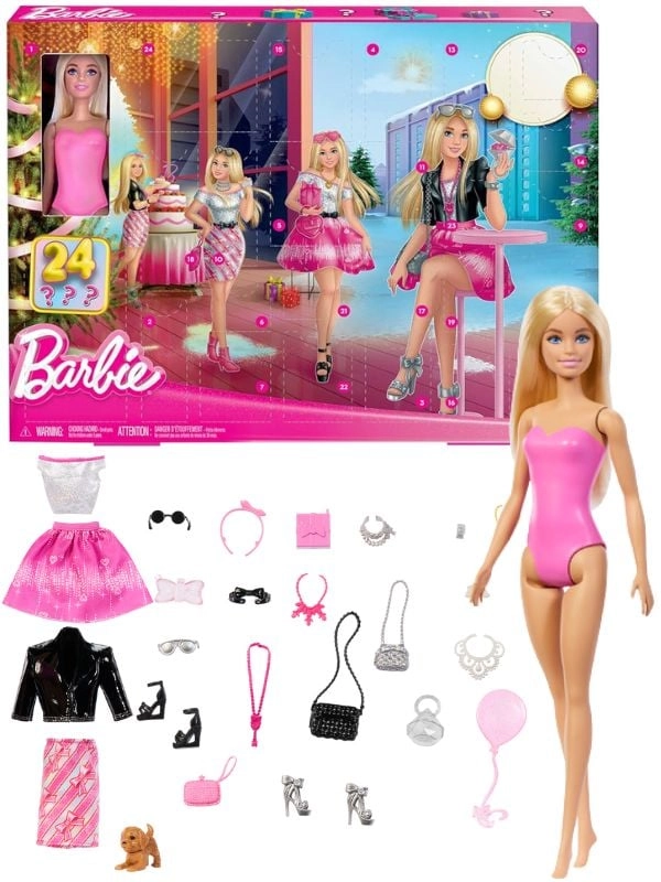 Barbie Fashion Doll Holiday Advent Calendar
