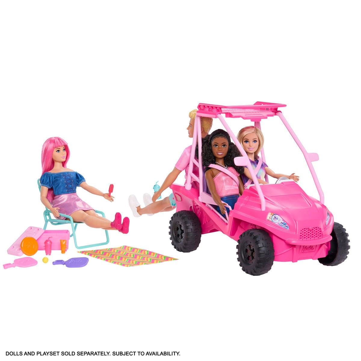 Barbie Mysteries Beach Buggy 0194735306305 960-2575