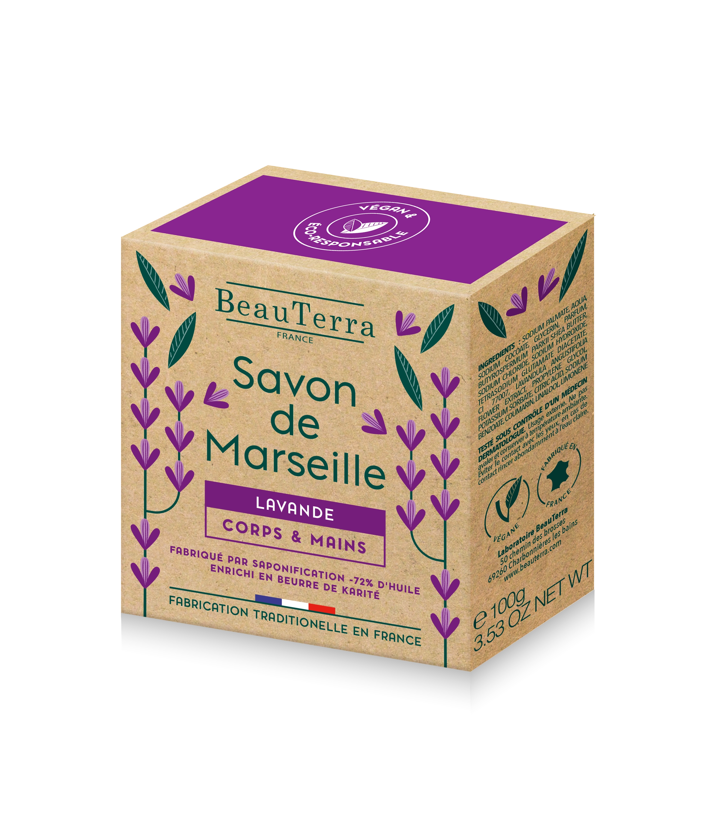 BeauTerra - Marseille Solid Soap -