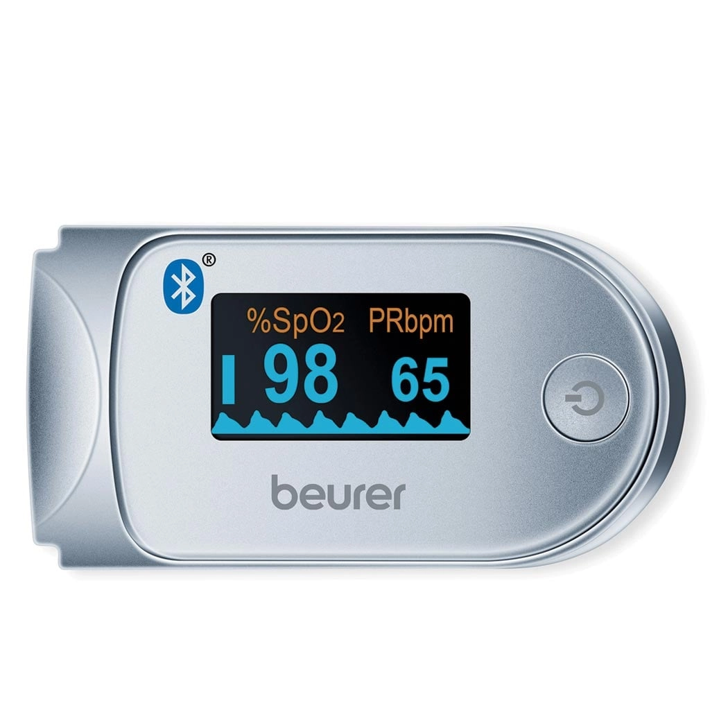 Beurer Bluetooth  white/silver- Pulse oximeter 1231580