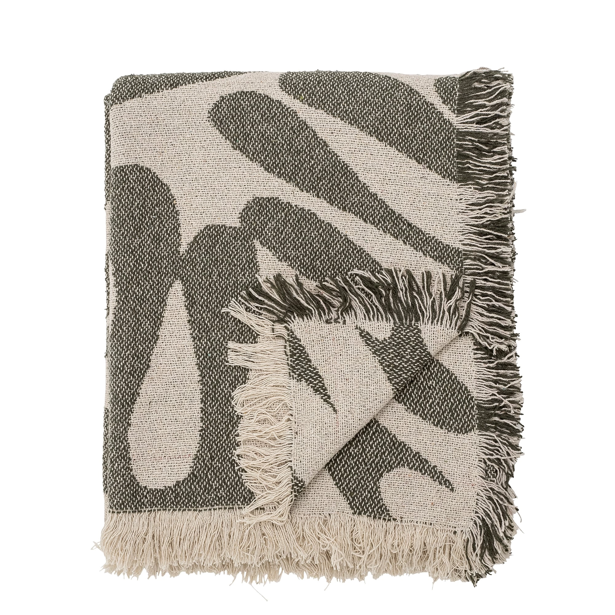 Bloomingville - Alk Throw - Green