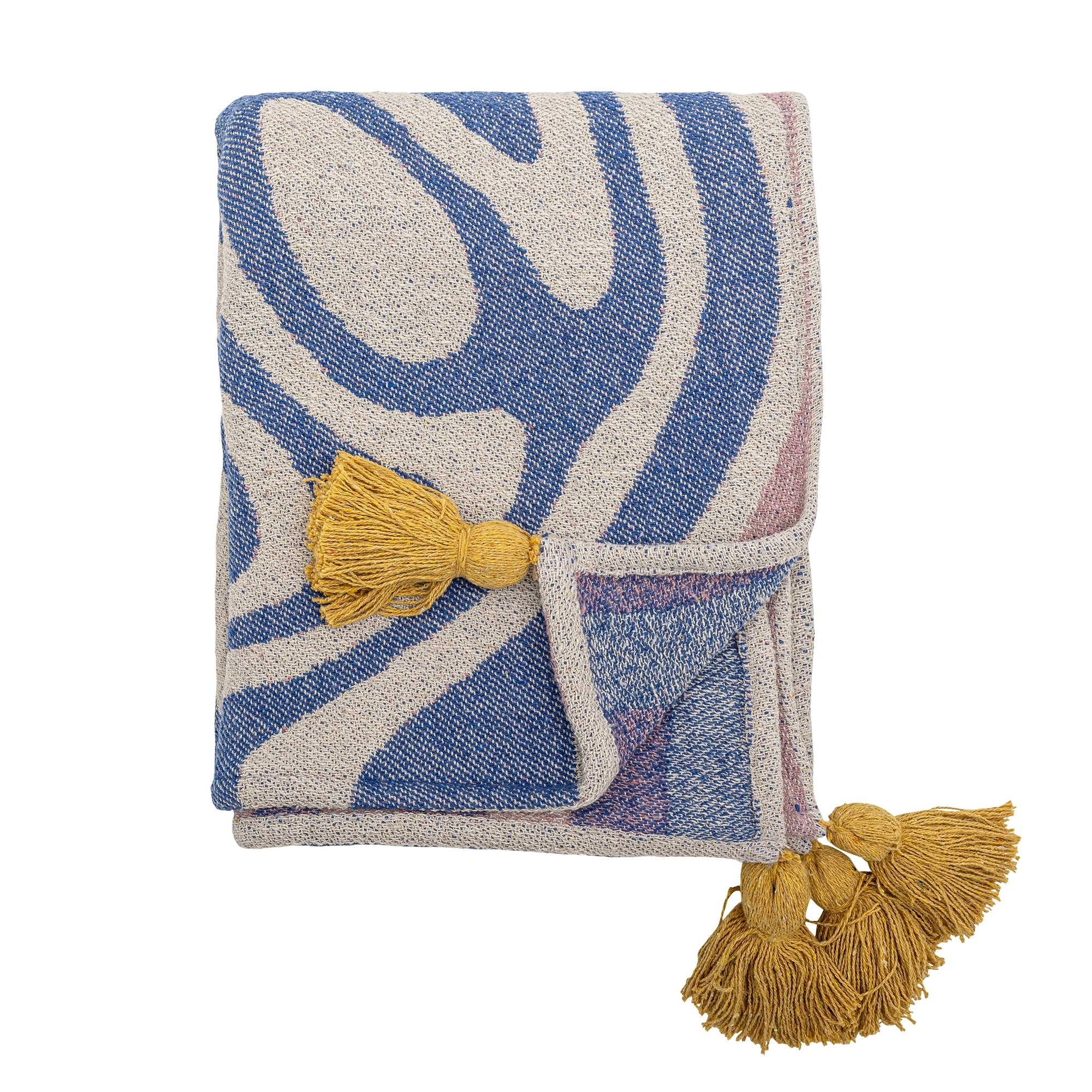 Bloomingville - Arlie Throw - Blue