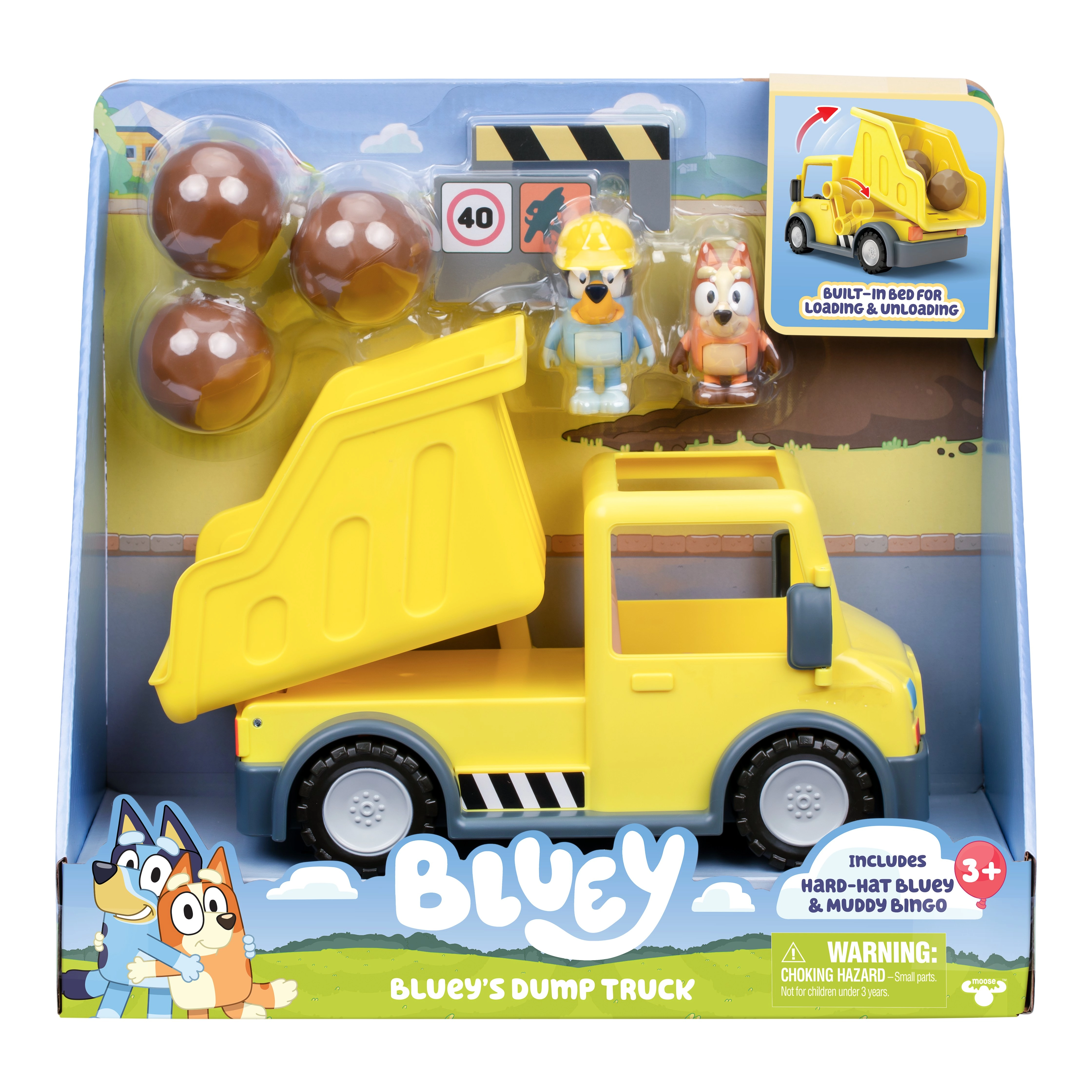 Moose Toys Bluey``s Dump Truck 0630996176733